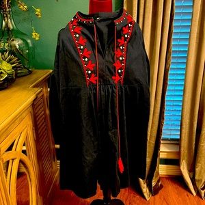 4th or July Boutique Dress Embroidered